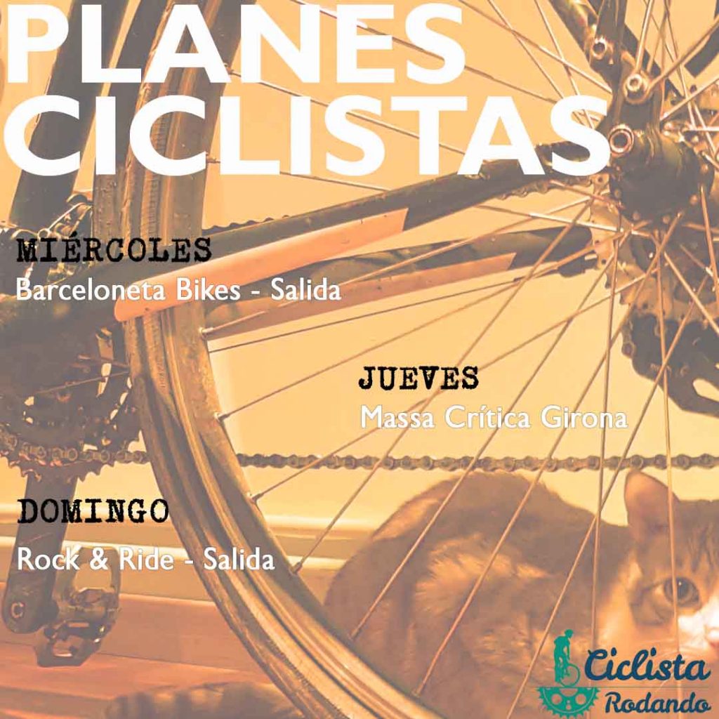 Planes Ciclistas en Barcelona Semana 52