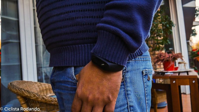 Xiaomi mi band 2 y la bicicleta recordatorios
