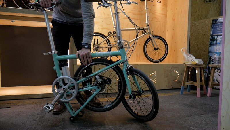 Bicicletas Ahooga Plegable y eléctrica plegada