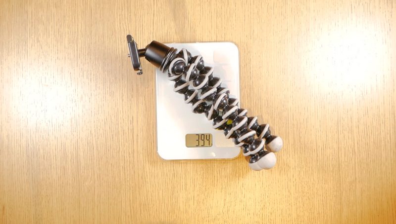 Gorillapod SLR-Zoom - Review peso
