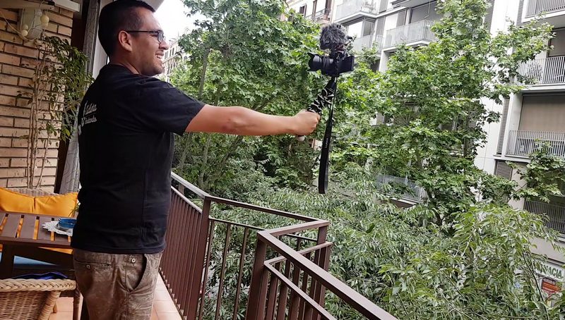Gorillapod SLR-Zoom selfie