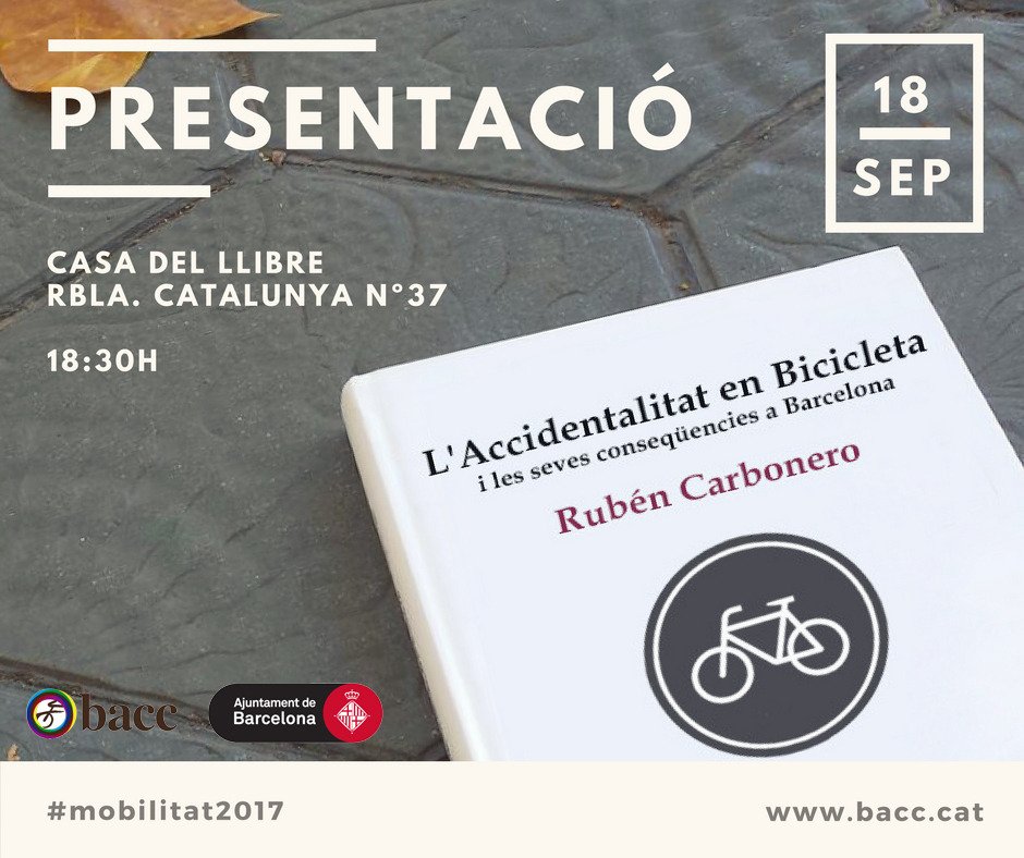 la accidentalidad en la bicicleta y las consecuencias en Barcelona