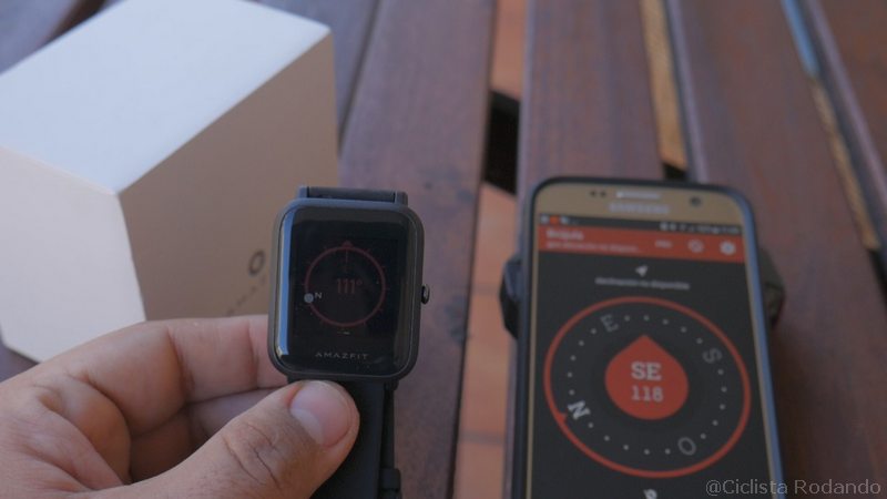 smartwatch brujula amazfit bip