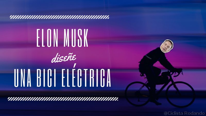 Elon Musk diseñe una nueva bicicleta eléctrica