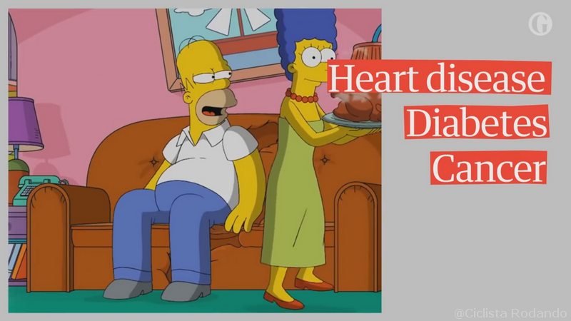el sendentarismo produce enfermedades simpsons