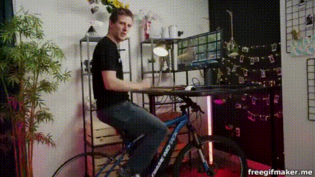 bicicleta pedaleando