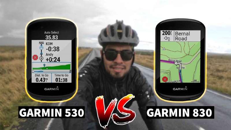 garmin 530 vs 830