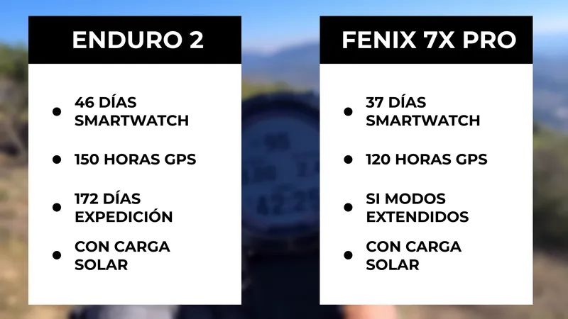 fenix 7x vs enduro 2