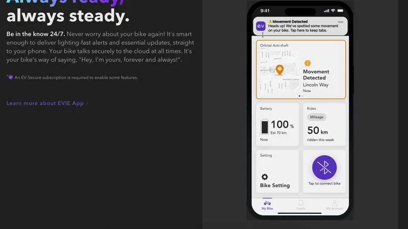 APP eviebike