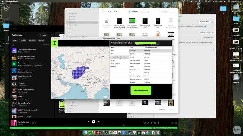 descargar mapas bryton