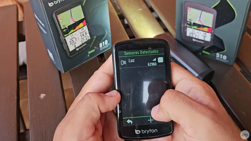 sensor luz bryton